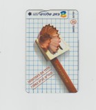 bnk card Cartele telefonice - Israel - Back to school 2002