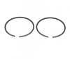 Set 2 Segmenti 40mm 50cc 2 Timpi Moto, Scuter, ATV - Profil Trapezoidal