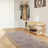 vidaXL Covor Runner MARSA Gri 80 x 250 cm Poliester și PVC 42023354