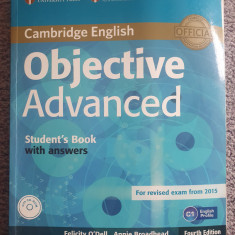 Objective Advanced, Student's book with answers, Cambridge English, 2015, 232pag