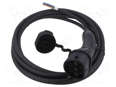 Cablu eMobility AMPHENOL 1x0,5mm2 3x6mm2 250V 3,6kW IP54 5m 20A foto