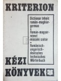Kezi Konyvek - Dictionar tehnic roman-maghiar-german (Editia: 1973)