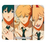 Mousepad Flexibil Chainsaw Man - Denji, Aki &amp; Power