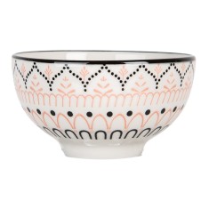Bol ceramica multicolora 9x5 cm, 125 ml