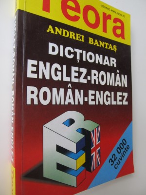 Dictionar Englez - Roman , Roman - Englez - Andrei Bantas foto