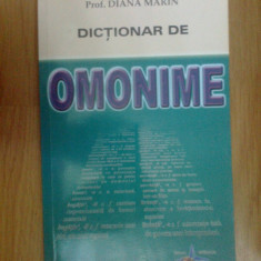 z2 Dictionar De Omonime - Diana Marin