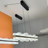 Lustra LED suspendata cu Telecomanda ISOTTA 105W, lumina Rece/Calda/Neutra, Dimabila,Inaltime Reglabila, Negru ModernLight Concept