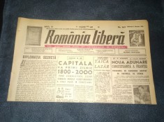 ZIAR ROMANIA LIBERA 7 NOIEMBRIE 1945