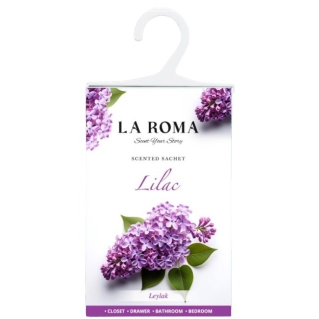 Odorizant pentru dulap La Roma , Liliac, Aroma Florala si Catifelata pentru Haine Proaspat Parfumate, Inspirata din Prospetimea Gradinilor Primavarati