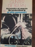 Cercetari in marca Brandeburg Gunter de Bruyn 1989