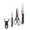 Set de bucatarie cu instrument de decojire si foarfece, Family
