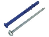 Diblu pin cu șurub 10x140mm, oțel zincat, 25buc - RAWLPLUG