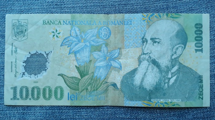 10000 Lei 2000 Romania Isarescu / seria 8173353