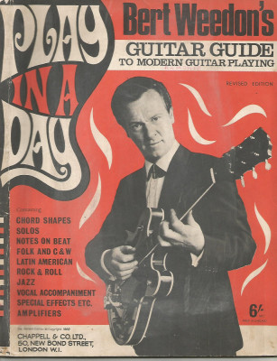 B2 Bert Weedon&amp;#039;s Guitar guide: Guide to Modern Guitar Playing foto
