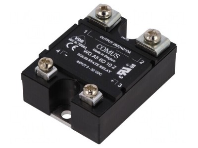 Releu Semiconductor Monofazat 10A 3-32VDC 24-280VAC foto