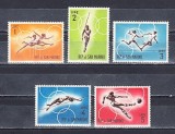 M2 TS1 5 - Timbre foarte veche - San Marino - Jocurile olimpice - Roma 1963, Sport, Nestampilat