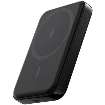 Baterie Externa Wireless Anker 321 MagGo, 5000mAh, 7.5W, 1 x QI, Neagra A1616G11 foto