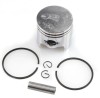 Piston Complet Drujba Chinezeasca 3800, 38cc, 39mm, Bolt 10mm, NAC SP01-38, Topsun 4116, TS41, T4116