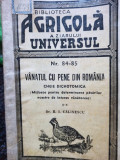 R. I. Calinescu - Vanatul cu pene din Romania, nr. 84-85