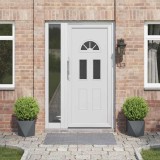 vidaXL Jardinieră 2 pcs Antracit 30 x 30 x 30 cm Oțel 883813