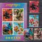 Bhutan 1968 fauna fluturi MI 209-216 + 2 bl. 13,14 timbre 3D MNH 2 poze