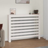 Gossi masca pentru calorifer, alb, 108,5x19x84 cm, lemn masiv de pin