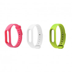 Set 3 Bratari TPU pentru Xiaomi Mi Band 2