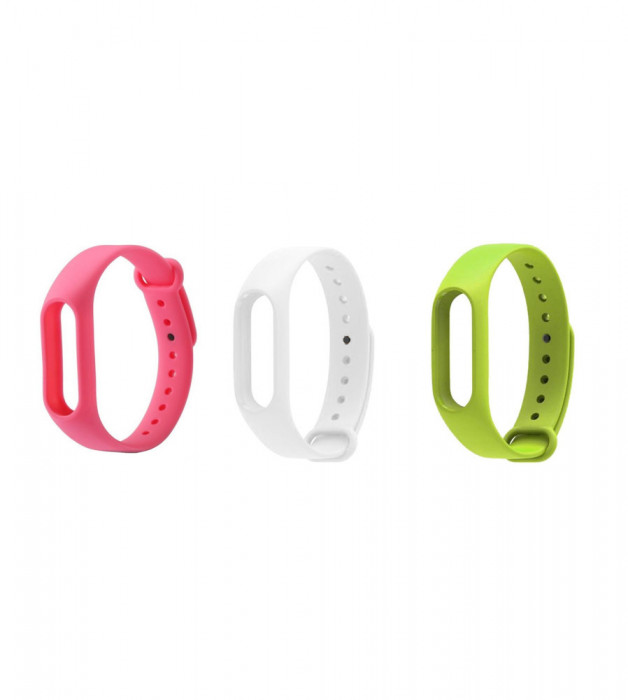 Set 3 Bratari TPU pentru Xiaomi Mi Band 2