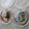 2 monede de 2 EURO COLORATE, Europa