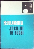 Regulament Rugby, Federatia Romana Rugby, 1974, Editura Stadion, Carte Sport, Rugby Romania