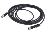 Cablu BINDER 77 3430 3429 50708-0500 pentru senzori și automatizări, 8 pini, 5m, 30VDC/30VAC