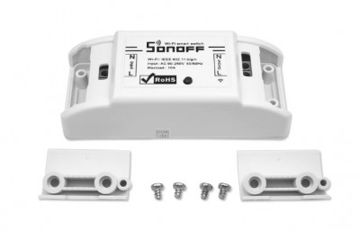 Releu wireless Sonoff Basic, 10A - RESIGILAT foto