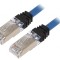 Patch Cord S/FTP Albastru 3m LSZH 10Gig 6a