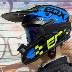 Casca Moto Atv Cross Enduro Downhill - EDX - M - L - XL