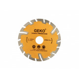 Disc diamantat 125mm cu taiere adanca, GEKO G00225