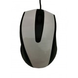Mouse cu fir elSales ELS-278 , 3 butoane , lungime cablu 1.5 m , universal , alb
