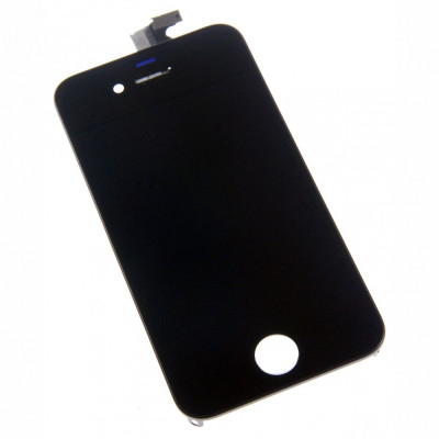 LCD + Panou Touch APPLE iPhone 4 (Negru) foto