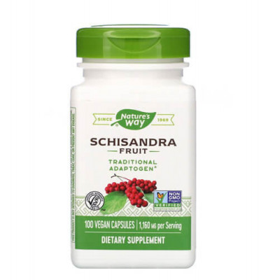 Schisandra 580mg, 100cps, Nature&amp;#039;s Way foto