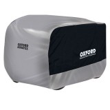 Husa ATV Impermeabila Oxford Aquatex Argintie Marimea L, Protectie Ploaie si Praf, Poliester Dublu Cusut, Antifurt, Transport Inclus