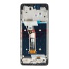 Display LCD + Touchscreen cu Rama Motorola Moto G24 / G24 Power Negru Original Service Pack