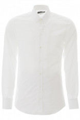 Camasa barbat DOLCE &amp;amp; GABBANA, Dolce &amp;amp; gabbana jacquard cotton shirt G5EJ1T FJ5GE W0800 Alb foto