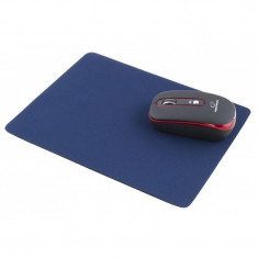 Mouse pad gaming, anti-alunecare, 230 x 190 x 2 mm, Albastru foto