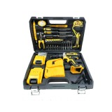 Set Masina de gaurit, Surubenita electrica, Bormasina, Cu percutie, pentru gaurit si insurubat, 2