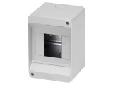 Carcasă pentru aparatură modulară IP40, montare pe perete, 4 module
