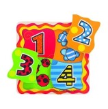 Puzzle BigJigs Toys - Numere, 4 piese