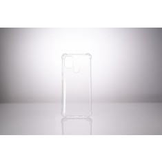 Husa Samsung Galaxy A21S Spacer, transparenta, grosime 1.5mm, protectie suplimentara antisoc la colturi, material flexibil TPU &quot;SPPC-SM-GX-A21S-CLR&quot;