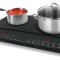 Plita cu inductie MICHELINO 74301, 2 zone, 2000+1500 W, control digital, 8 niveluri de incalzire