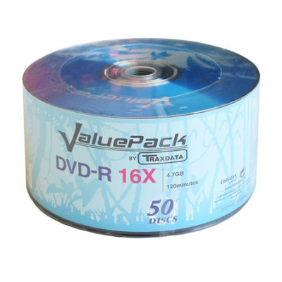 DVD-R 4.7GB 16X SET 50 BUC TRAXDATA foto