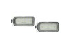 Set 2 buc lampa numar spate FORD C-MAX, 2010-; ECOSPORT, EDGE, FIESTA (JA8), FOCUS II Hatchback; GALAXY 2006-; KUGA (DM2), MONDEO, 2014-; RANGER, S-M