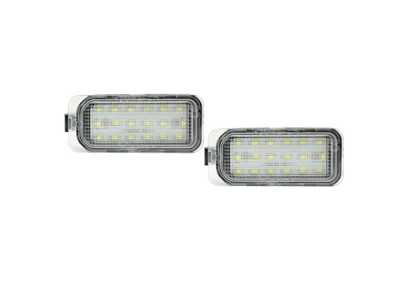 Set 2 buc lampa numar spate FORD C-MAX, 2010-; ECOSPORT, EDGE, FIESTA (JA8), FOCUS II Hatchback; GALAXY 2006-; KUGA (DM2), MONDEO, 2014-; RANGER, S-M foto